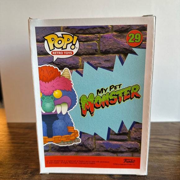 Pop My Pet Monster Vinyl Figure with Blue and Pink - Picture 3 of 6